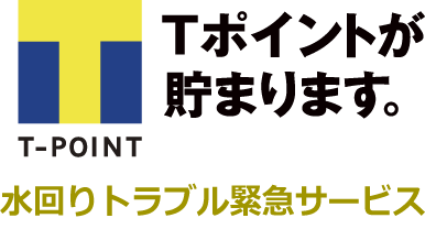 Tポイントがたまります